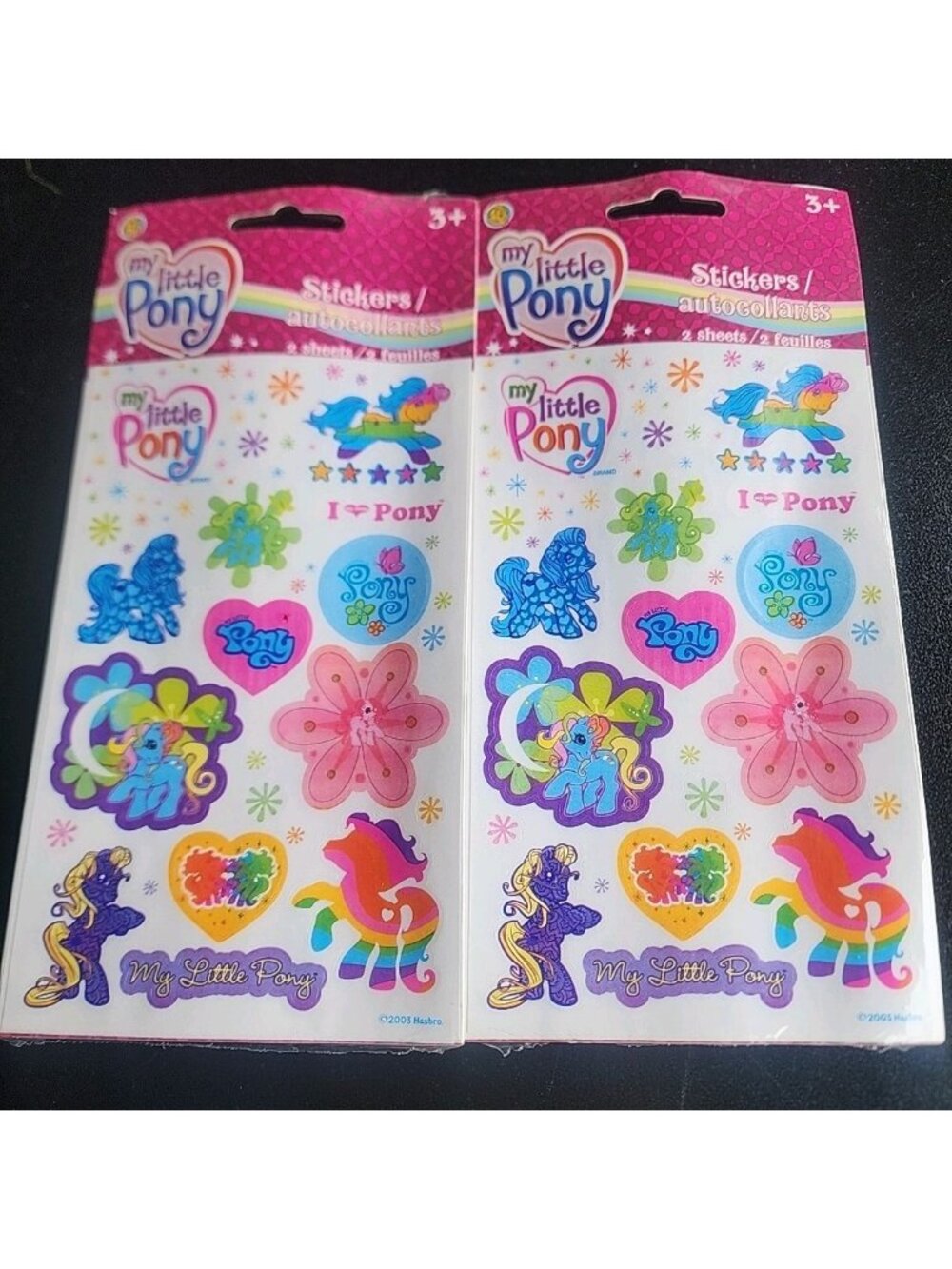 2003 My Little Pony Stickers Rainbow New Sealed Hasbro